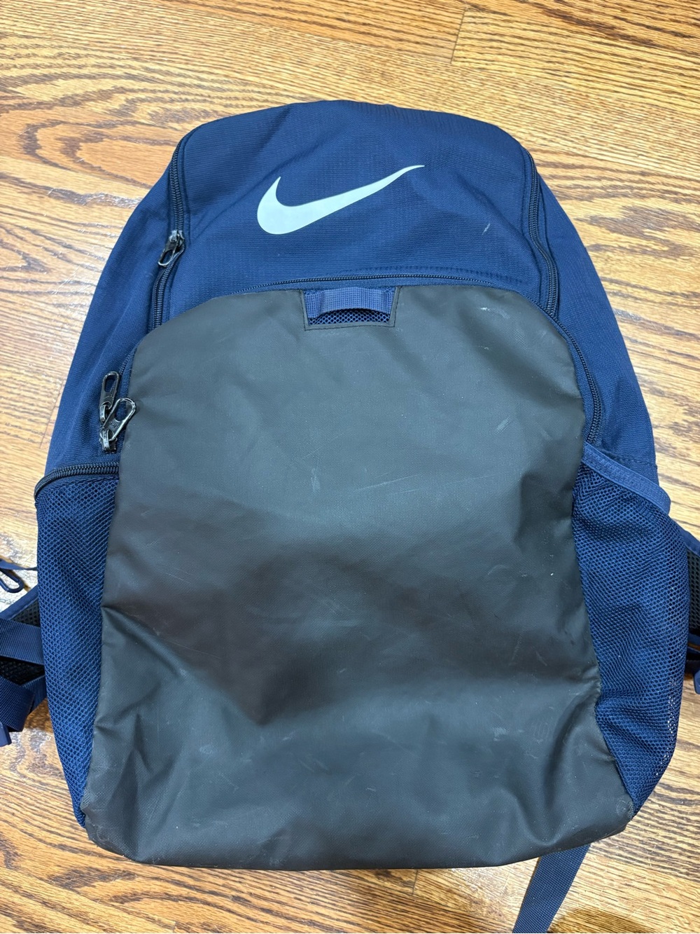 NIKE BRASILIA 9.5 TRAINING BACKPACK XL 30L NAVY BLACK WHITE TIEMPO DM3975-410